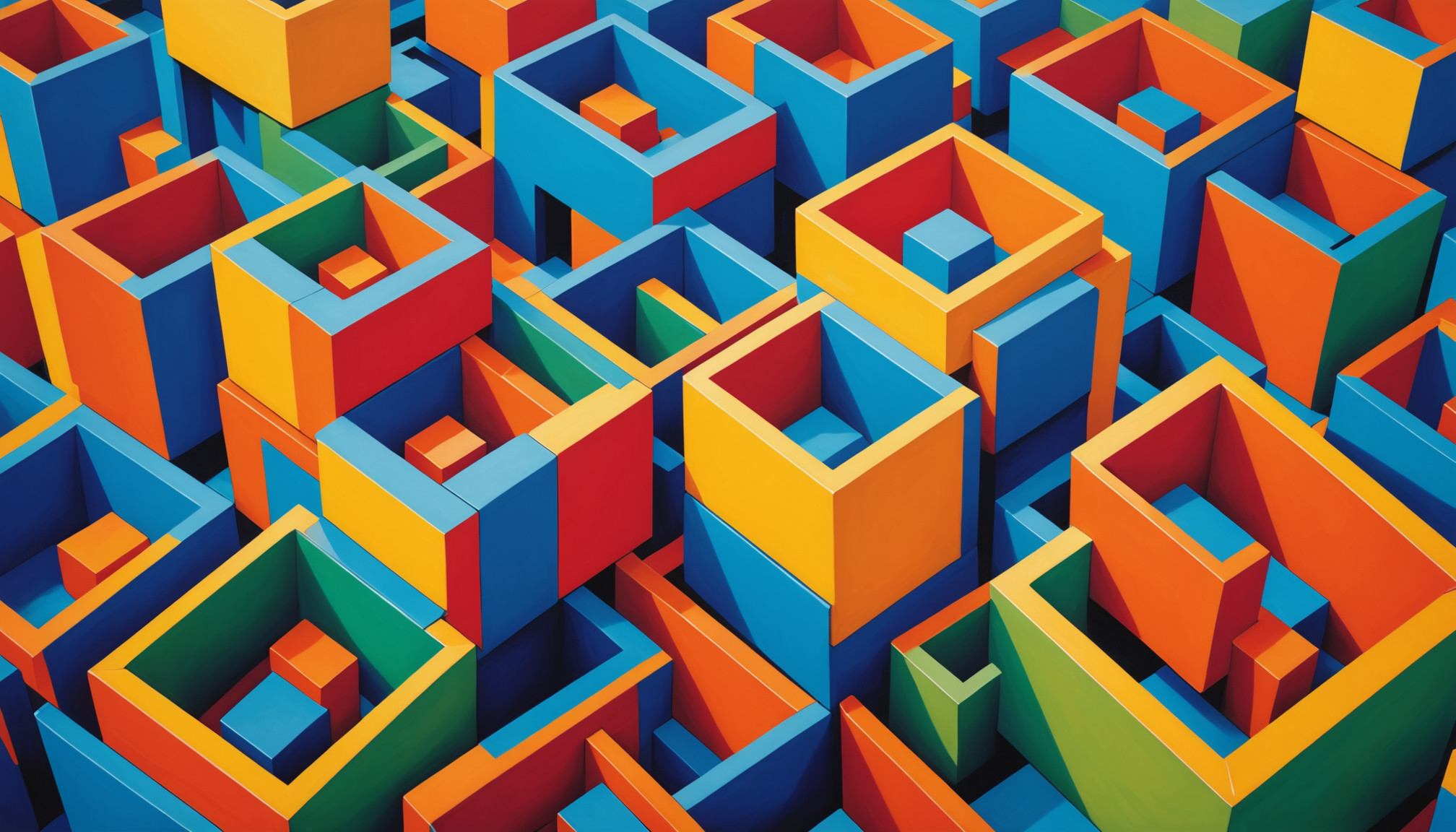 Figure: Abstract image representing loops and containers